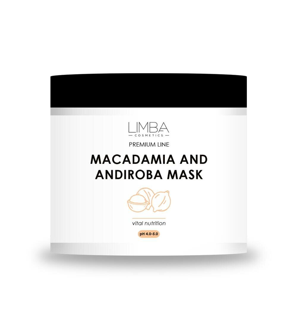 ПИТАТЕЛЬНАЯ МАСКА ДЛЯ ВОЛОС PREMIUM LINE MACADAMIA AND ANDIROBA MASK